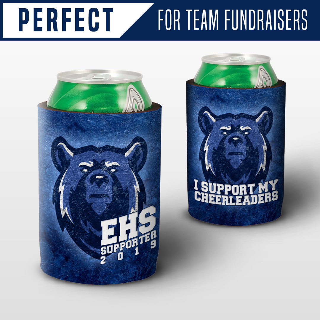Custom Personalized Can Cooler/Cozy Gift - For Fundraisers