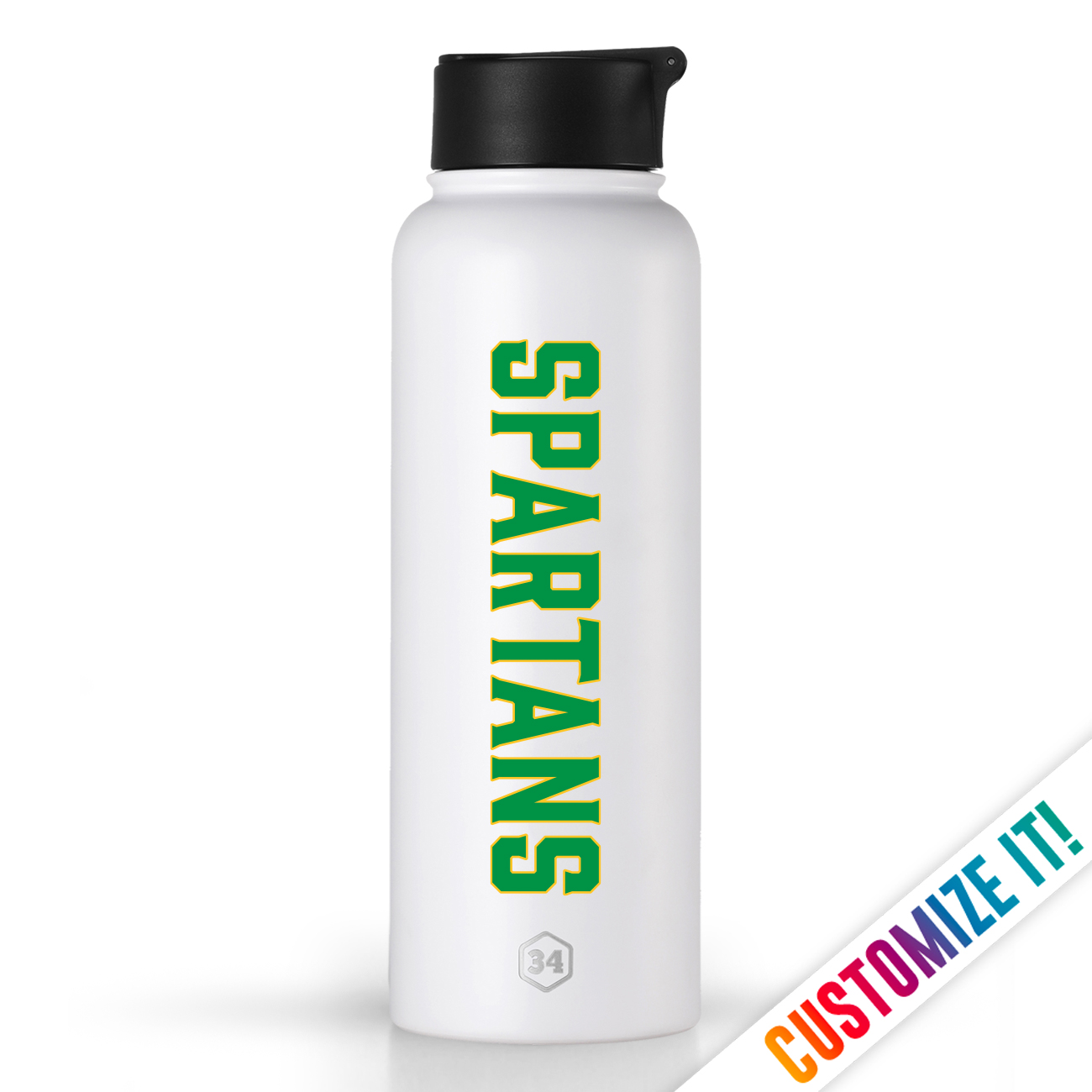 Custom Personalized Insulated Water Bottle Gift - Captain