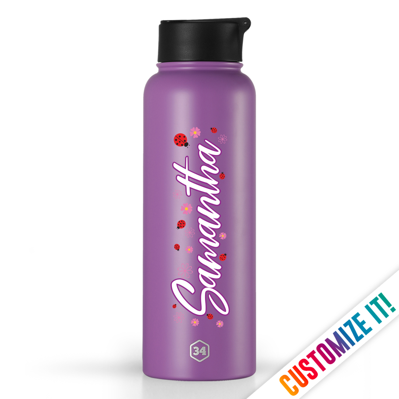 Custom Personalized Insulated Water Bottle Gift - Girl's Weekend