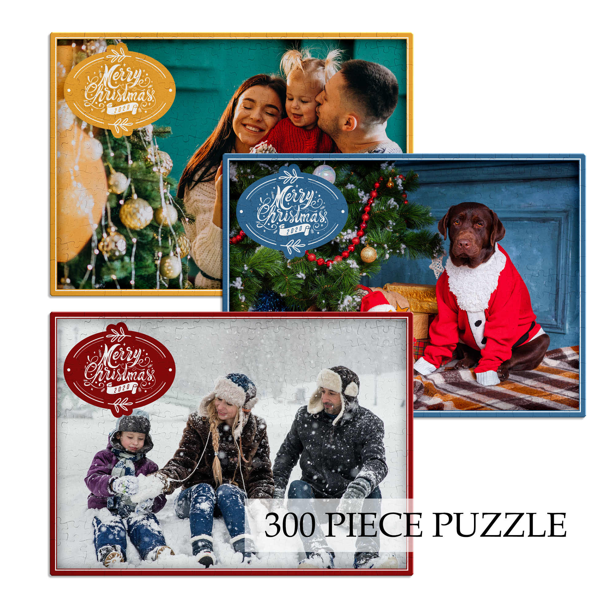 Christmas Puzzle Gift - <br/><span class="text-color4">Merry Christmas - 300pc</span>