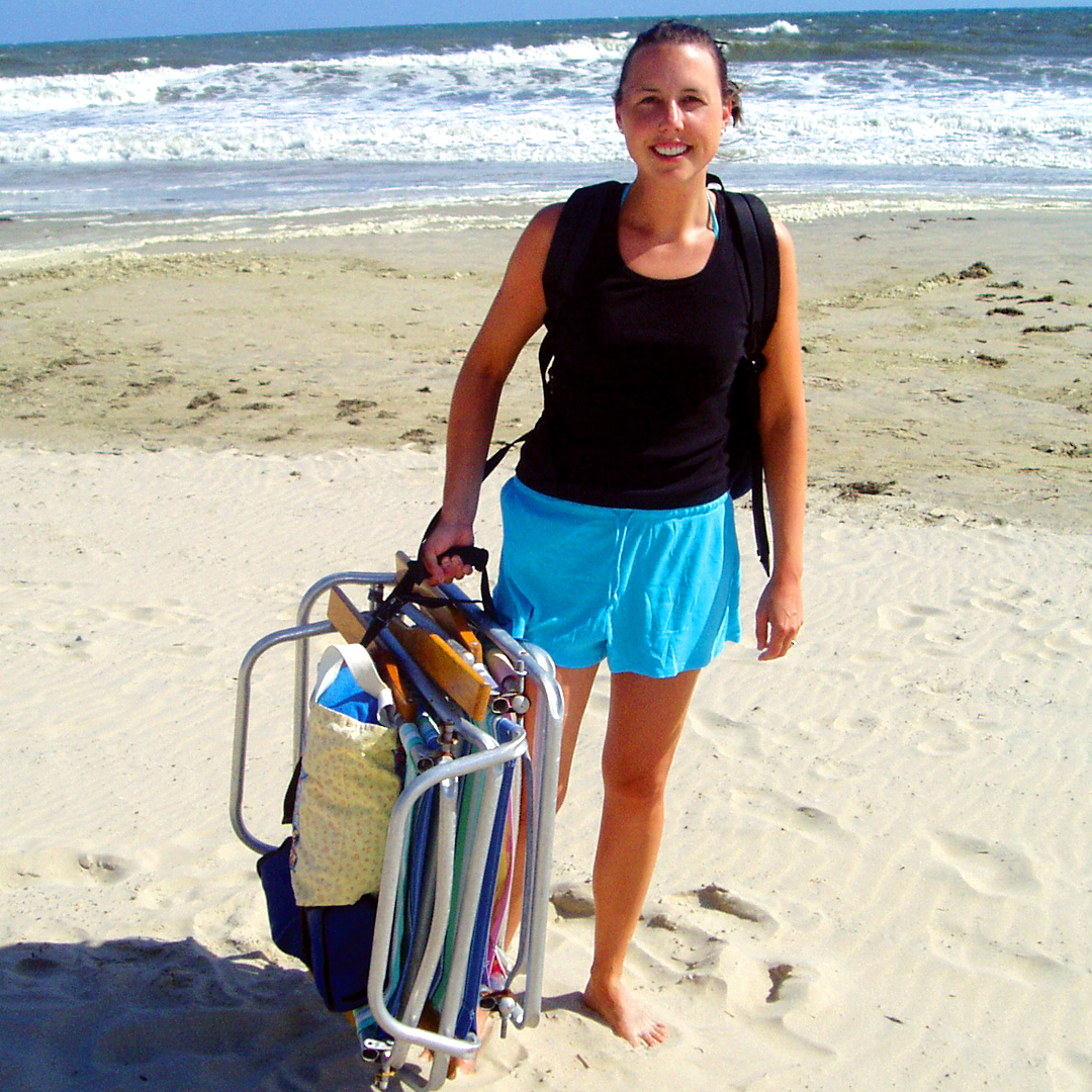 Carrying strap beach